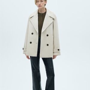 Mango Double Breasted Wool coat